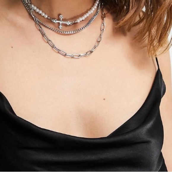 Cowl neck strappy sexy black mini dress. Bought it $50; reselling for just $35. - Picture 2 of 3